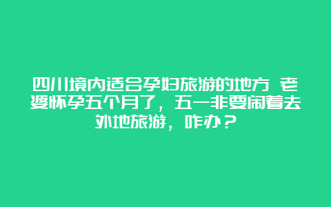 四川境内适合孕妇旅游的地方 老婆怀孕五个月了，五一非要闹着去外地旅游，咋办？