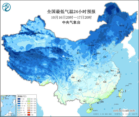 南北方陆续迎来下半年来最冷清晨