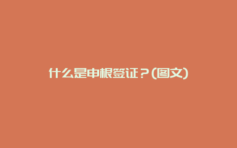 什么是申根签证？(图文)