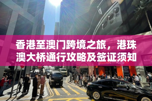 香港至澳门跨境之旅，港珠澳大桥通行攻略及签证须知