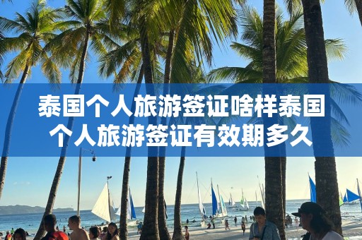 泰国个人旅游签证啥样泰国个人旅游签证有效期多久